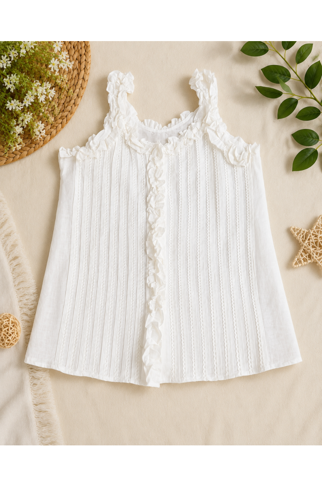 Pintuck Top
