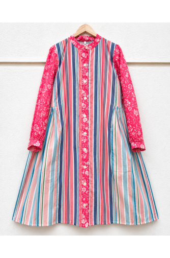 Printed Flared Dress