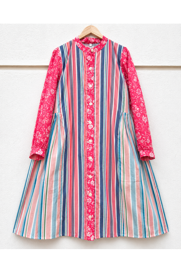 Printed Flared Dress