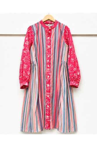 Printed Flared Dress