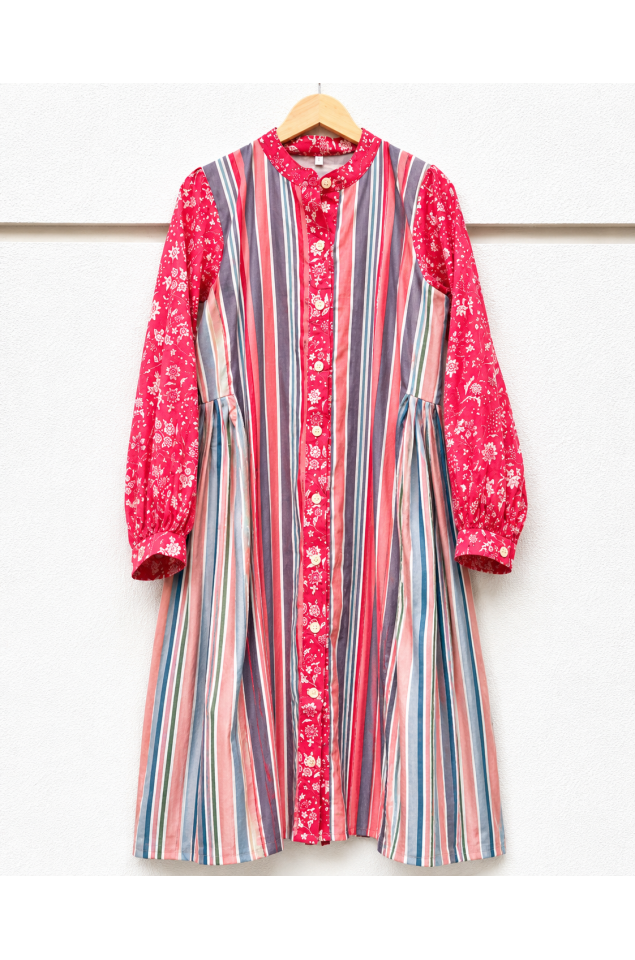 Printed Flared Dress