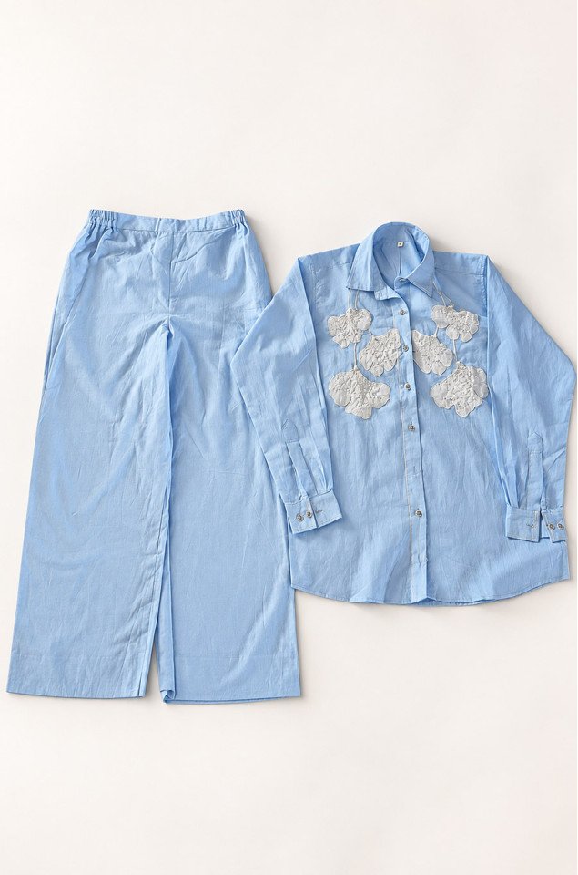 Powder Blue Co-ord Set