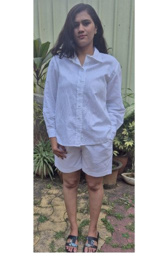 Cotton Linen Co-ord Set