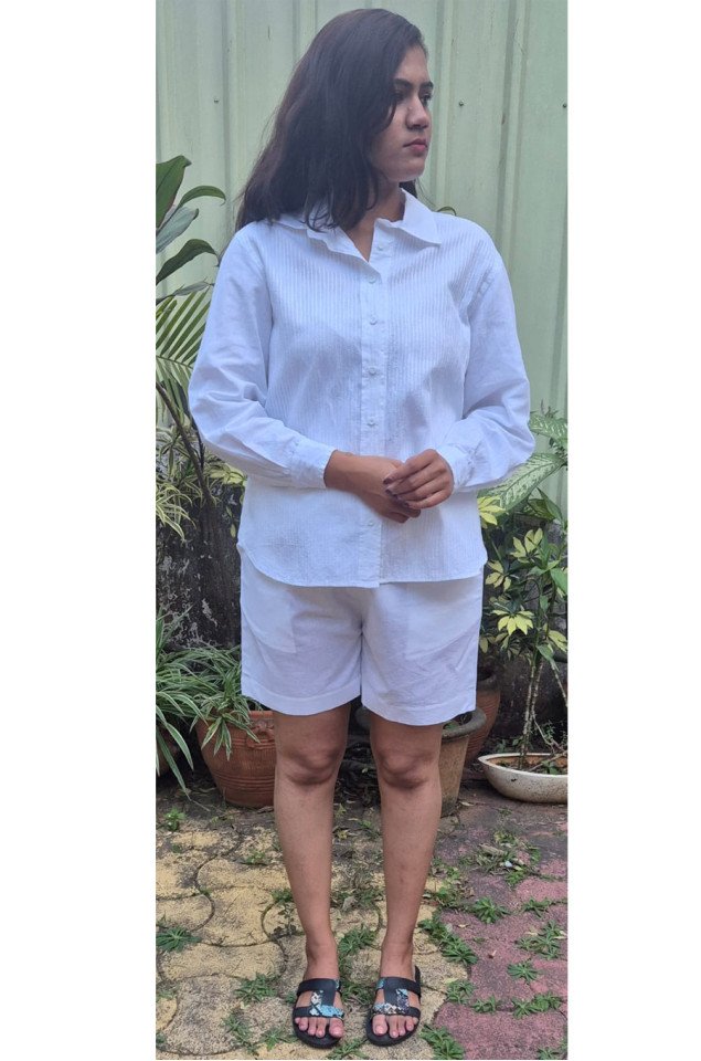 Cotton Linen Co-ord Set