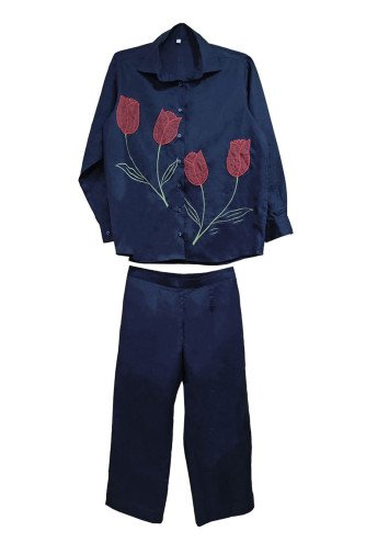 Navy blue Co-ord Set