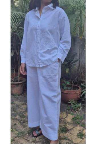 Cotton Linen Co-ord Set