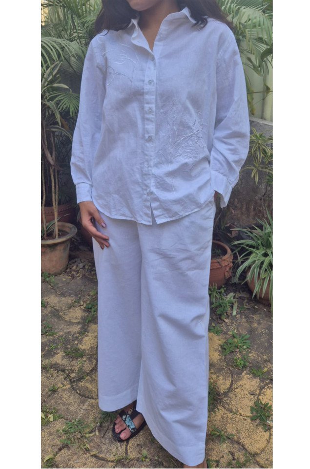 Cotton Linen Co-ord Set