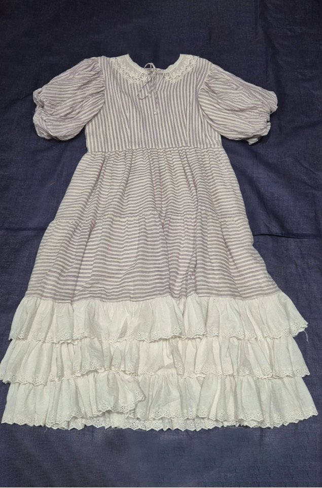 Handloom Cotton Layered Dress