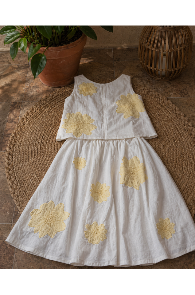 Cotton Linen Co-ord Set