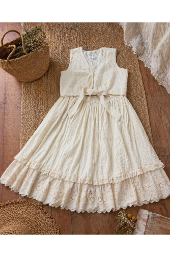 Handloom Cotton Lined Co-ord Set
