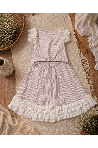 Handloom Cotton Top Co-ordset