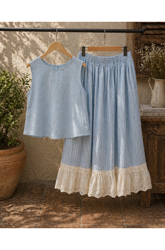Ice Blue Top