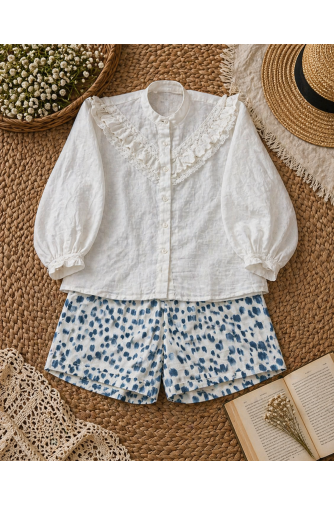Pintucks Shirt