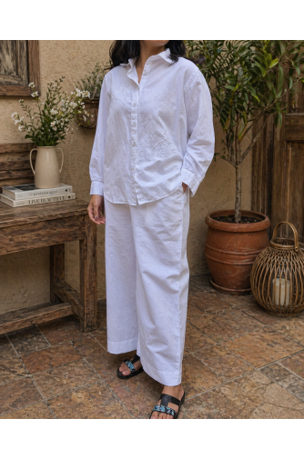 Cotton Linen Co-ord Set