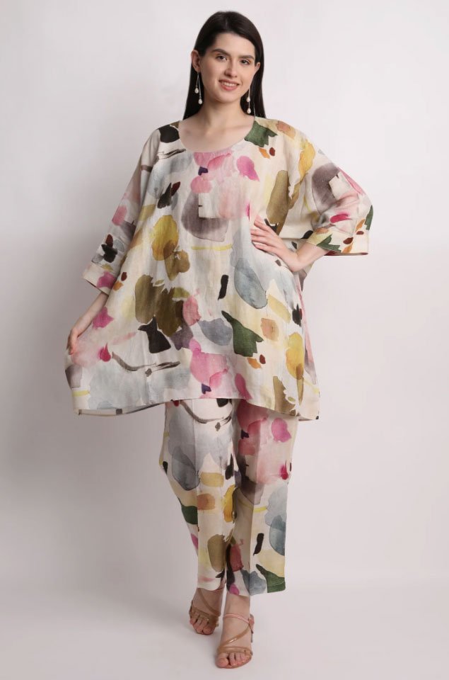 Juhu Print Kaftan