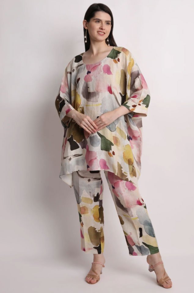 Juhu Print Kaftan