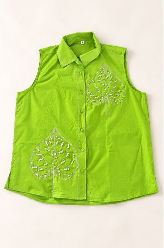 Lime Green Shirt