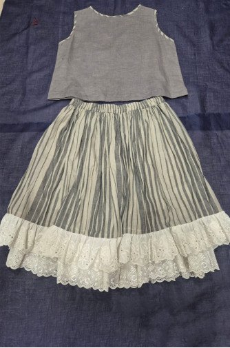 Slate Grey Skirt
