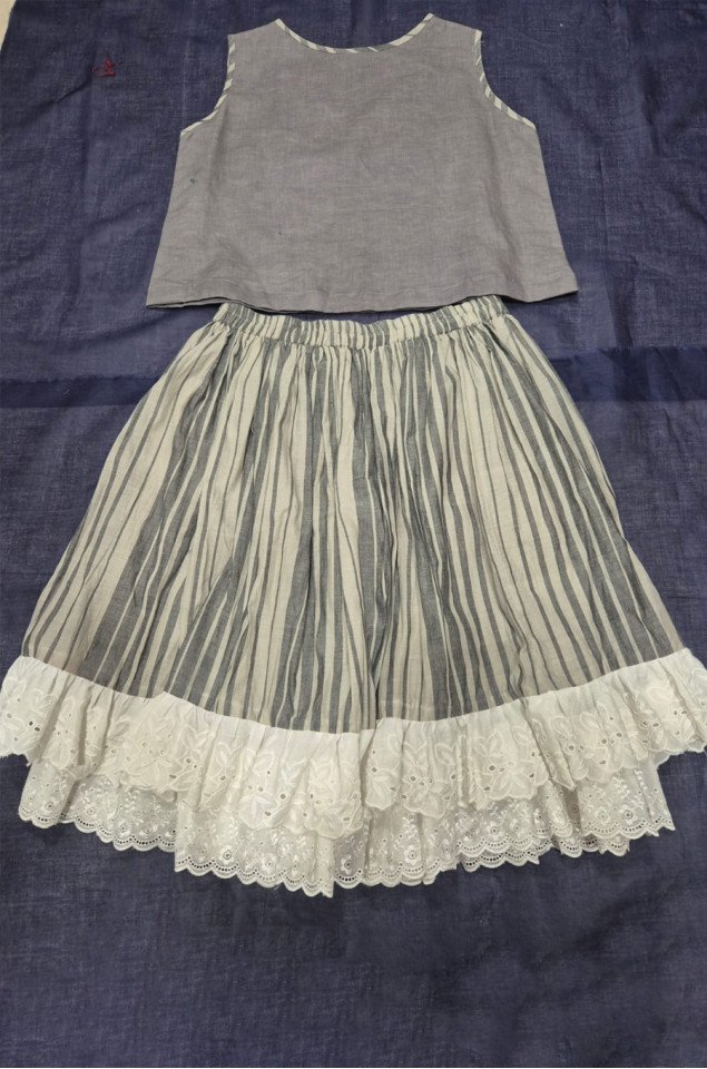 Slate Grey Skirt